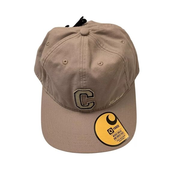 New Carhartt FORCE Canvas C Patch Cap One Size Adjustable NWT - Picture 4 of 9